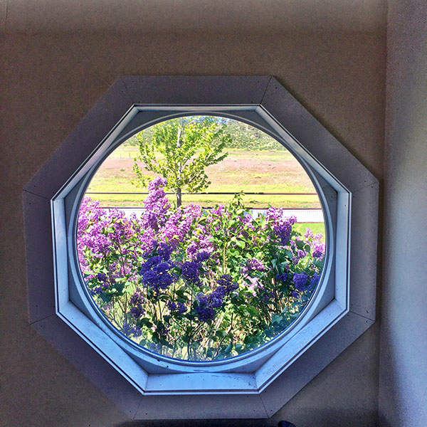 beautiful view from window